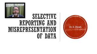 Selective Reporting and Misrepresentation of Data [upl. by Piselli449]