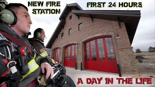 First 24 Hours in a New Fire Station  A Day in the Life [upl. by Riehl629]