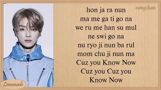 NCT U  Know Now Easy Lyrics [upl. by Talanta]