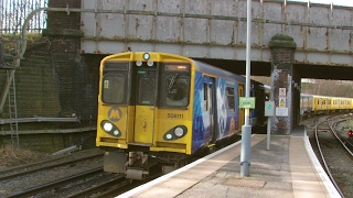 Half an Hour at 216  Birkenhead North Station 1022017  Class 507 508 terminus [upl. by Loggia]