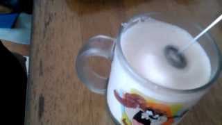 Aerolatte Review Frothing Cold Milk In Under 1 Minute [upl. by Everest]